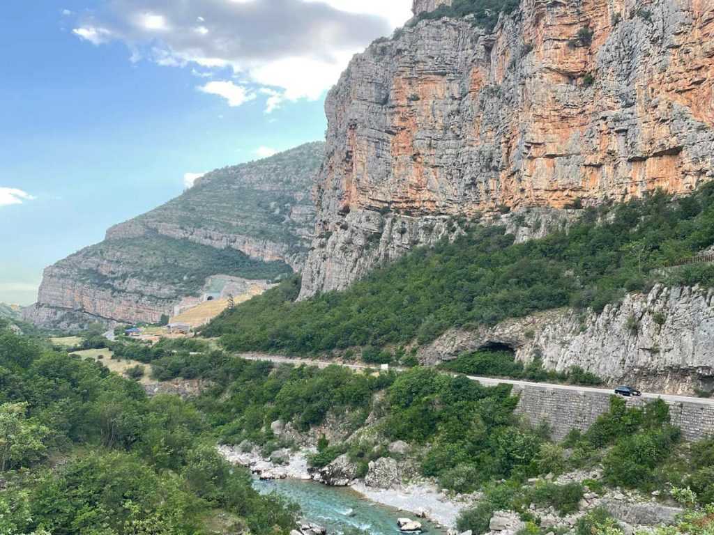 Morača Canyon, Montenegro.